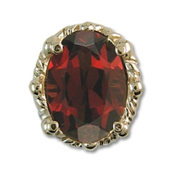 rl394 Garnet Bracelet Slide 